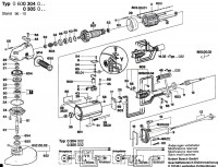 Bosch 0 600 305 003  Angle Grinder 220 V / Eu Spare Parts